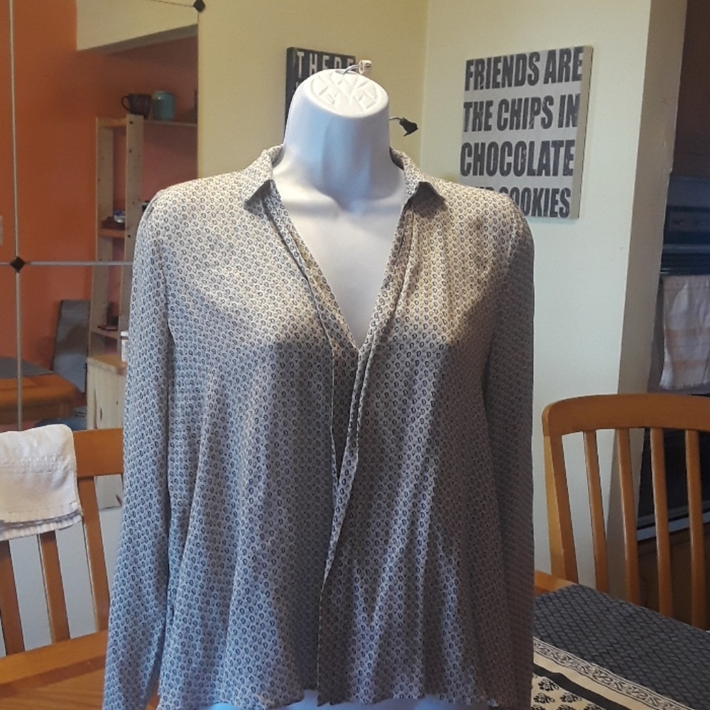 ZARA TRAFALUC BLOUSE
